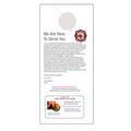 Fire Safety/Fire Department Door Hanger with Download